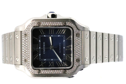 Cartier Santos 35mm W4SA0006 Watch, S17078 (Pre-owned)