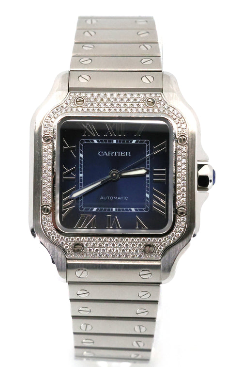 Cartier Santos 35mm W4SA0006 Watch, S17078 (Pre-owned)