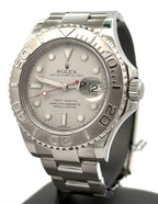 Pre-Owned Rolex Yacht-Master 116622 Platinum Bezel 40mm Watch, S108139