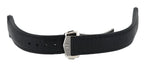 Omega Speedmaster Moonwatch Two-Piece Black Calf Leather Strap with Stainless Steel Foldover Clasp 032CUZ014116