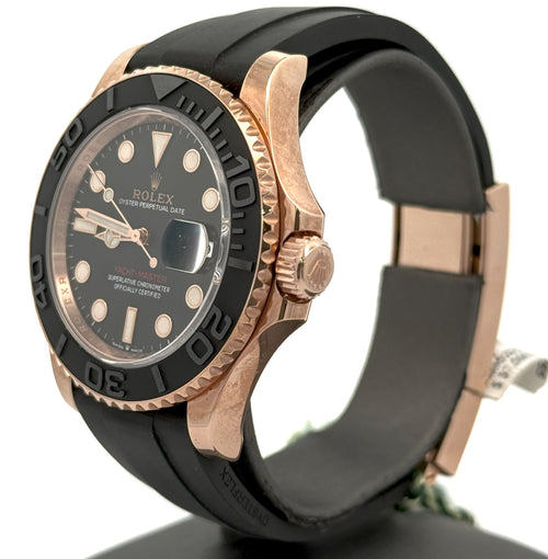 Pre-Owned Rolex Yacht-Master 126655 Rose Gold 40mm Watch, S15204