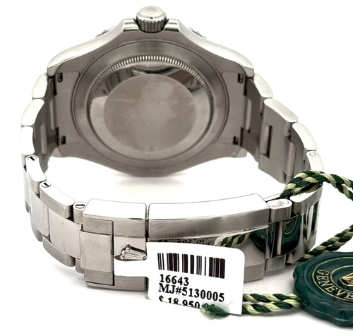 Pre-Owned Rolex Yacht-Master 126622 Rhodium Slate Gray Dial Platinum Bezel 40mm Watch, S16643