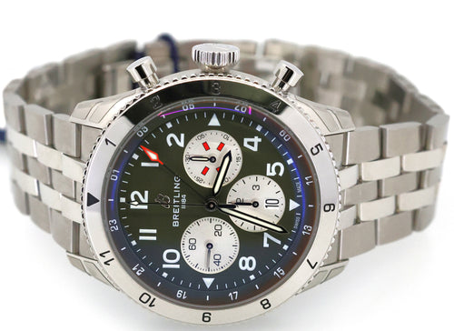 Breitling Super AVI B04 Chronograph GMT 46mm Curtiss Warhawk AB04452A1L1A1, S17098