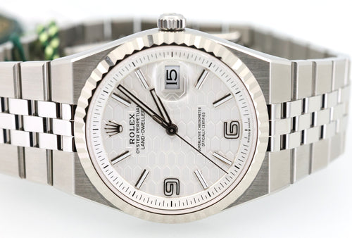 Rolex Land-Dweller 36mm Oystersteel and white gold, 127234, S109117