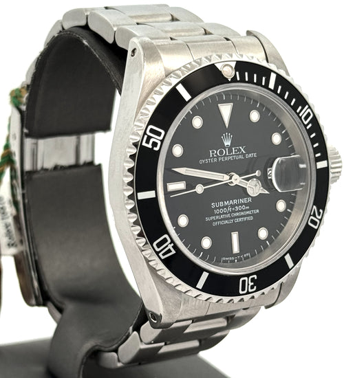 Pre-Owned Rolex Submariner Date 16610, Stainless Steel Watch, S108561