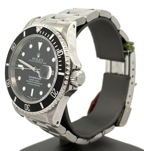 Pre-Owned Rolex Submariner Date 16610, Stainless Steel Watch, S108561