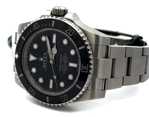 Pre-Owned Rolex Submariner Date 114060, Stainless Steel Watch 40mm, S16444