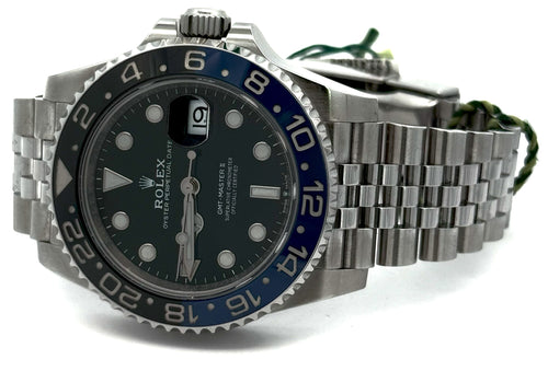Pre-Owned Rolex GMT-Master II 126710BLNR Batgirl, Stainless Steel Watch 40mm, S108312