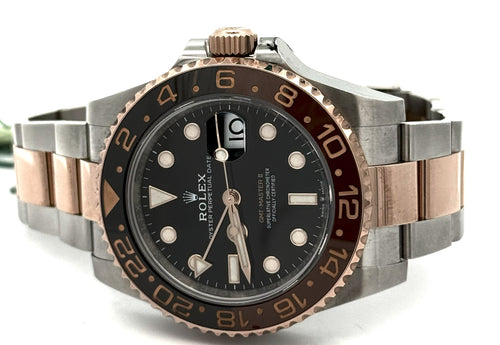 Pre-Owned Rolex GMT-MASTER II Automatic 40mm Watch, 126711CHNR, S15768