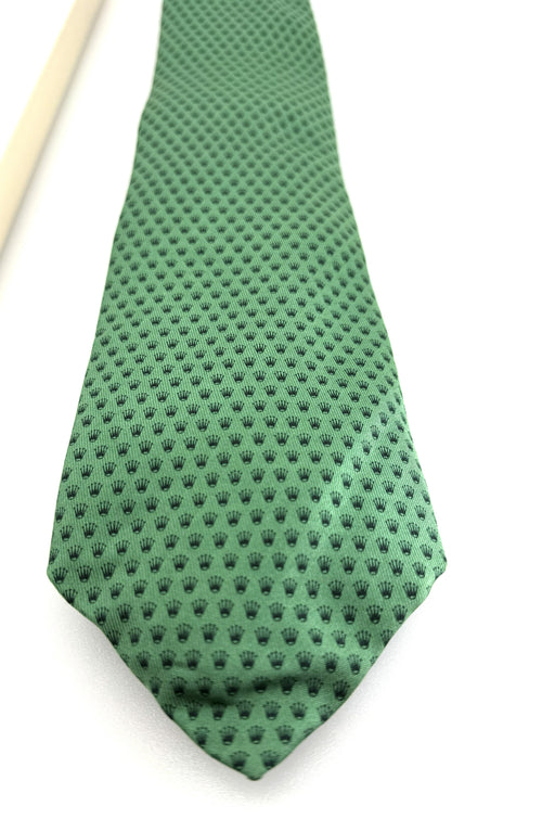 Rolex Tie Green Monogram Crown Authentic Original