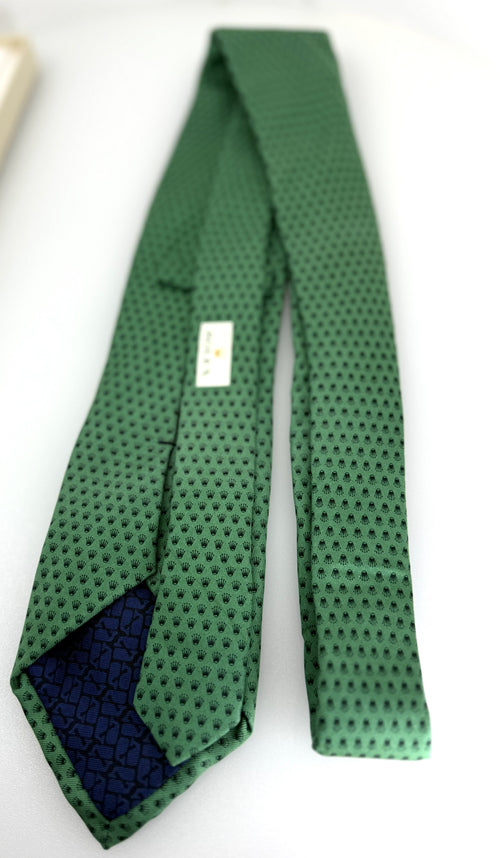 Rolex Tie Green Monogram Crown Authentic Original
