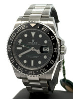 Pre-Owned Rolex GMT-Master II 116710LN, Stainless Steel Watch 40mm, S16098
