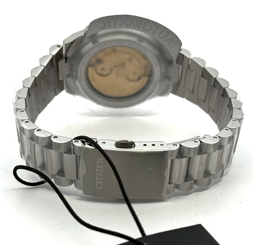 Citizen TSUYOSA Automatic Stainless Steel Pink Dial 37mm Watch, NJ0200-50Z