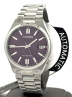 Citizen TSUYOSA Automatic Stainless Steel Purple dial 37mm Watch, NJ0200-50W