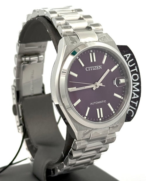 Citizen TSUYOSA Automatic Stainless Steel Purple dial 37mm Watch, NJ0200-50W