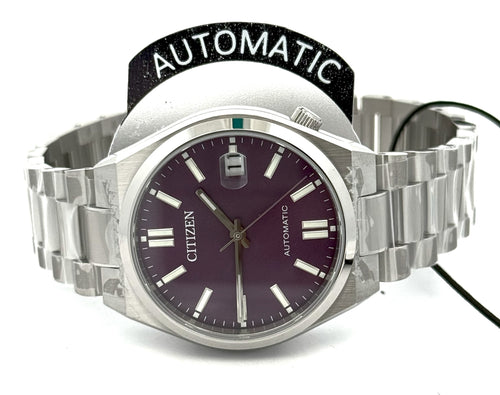 Citizen TSUYOSA Automatic Stainless Steel Purple dial 37mm Watch, NJ0200-50W