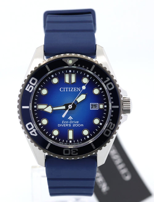 Citizen Promaster Dive Blue Dial 40.6mm, BN0267-04L, Box/Card