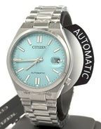 Citizen TSUYOSA Automatic Stainless Steel Blue Dial 37mm Watch, NJ0200-50L
