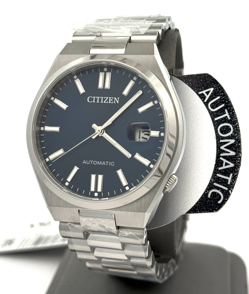 Citizen TSUYOSA Automatic Stainless Steel Blue Dial 40mm Watch, NJ0150-56L