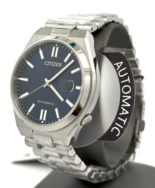 Citizen TSUYOSA Automatic Stainless Steel Blue Dial 40mm Watch, NJ0150-56L