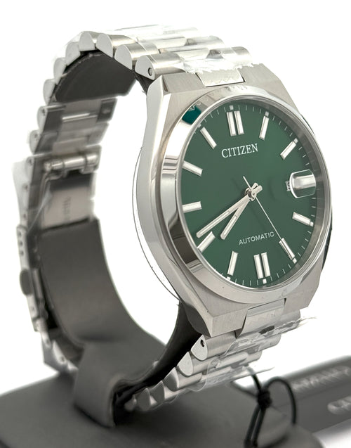 Citizen TSUYOSA Automatic Stainless Steel Green Dial 40mm Watch, NJ0150-56X