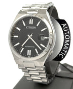 Citizen TSUYOSA Automatic Stainless Steel Black Dial 40mm Watch, NJ0150-56E