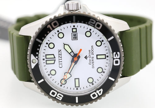 Citizen Promaster Dive White Dial 40.6mm, BN0265-00A, Box/Card