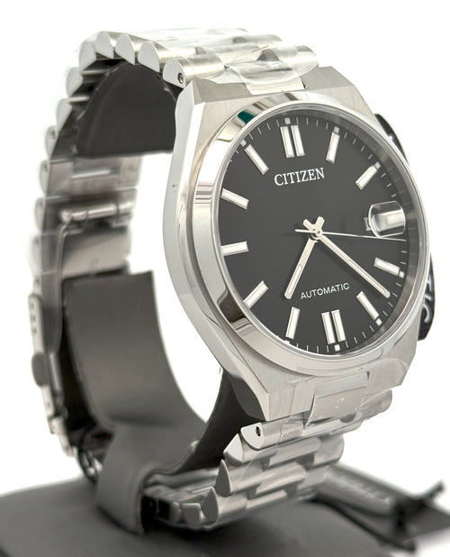 Citizen TSUYOSA Automatic Stainless Steel Black Dial 40mm Watch, NJ0150-56E