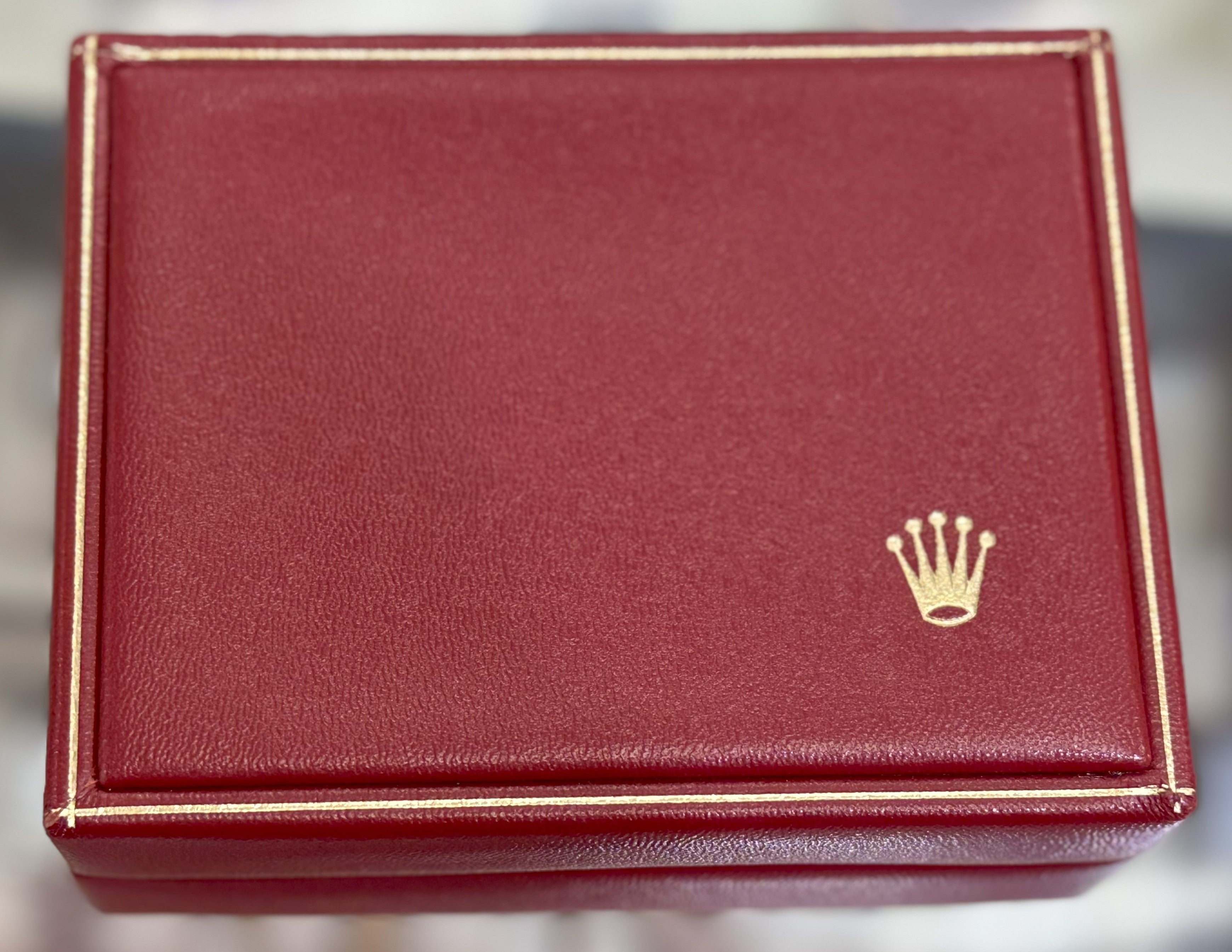 VINTAGE ROLEX WATCH BOX MONTRES ROLEX S.A.GENEVE SUISSE 14.00.02 (Pre-