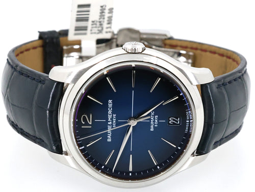 Baume & Mercier Clifton MOA10771 Automatic 39mm Men's Watch, S17135 Box/Card
