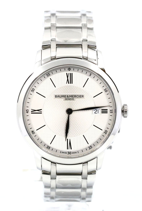 Baume & Mercier Classima M0A10883 Quartz Silver Dial Men's 40mm Watch, S17134