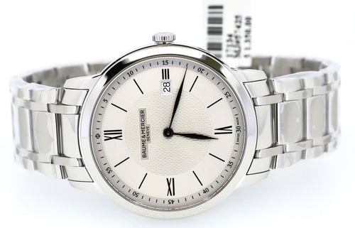 Baume & Mercier Classima M0A10883 Quartz Silver Dial Men's 40mm Watch, S17134