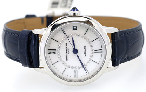 Baume & Mercier Classima MOA10806 Automatic 31mm Limited Edition Women's Watch, S17132 Box/Card