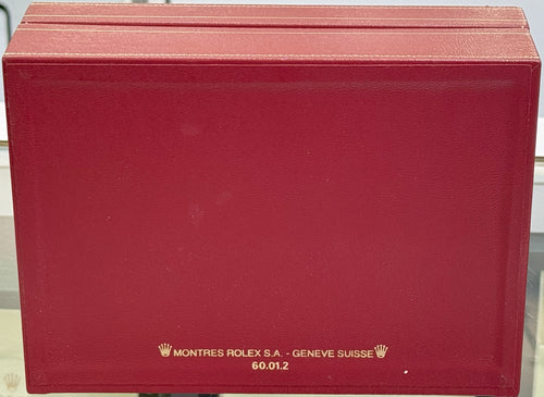 VINTAGE ROLEX WATCH BOX MONTRES ROLEX S.A.GENEVE SUISSE 60.01.2 (Pre-owned)