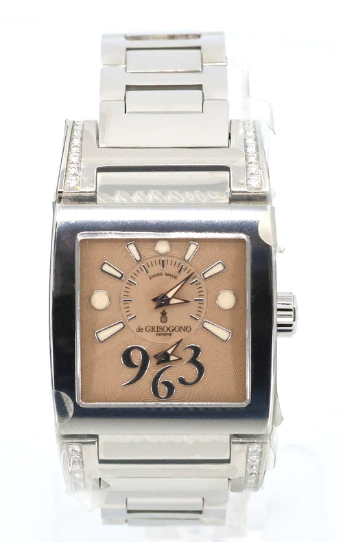 De Grisogono Tino Acier Instrumentino N06/Salmon Dial Women's Watch