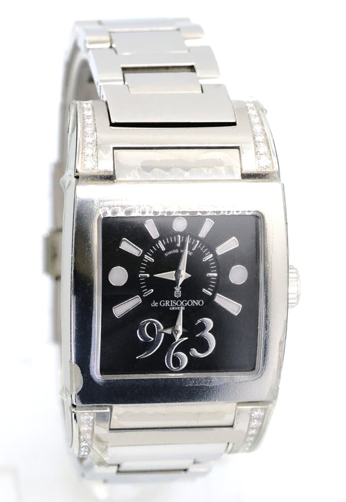 De Grisogono Tino Acier N04002/B Instrumentino Women's Black Dial