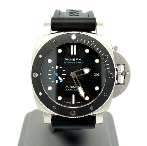 Panerai Submersible PAM01683 Ceramic Bezel Automatic 42mm Pam 1683, S16715 (PRE-OWNED)