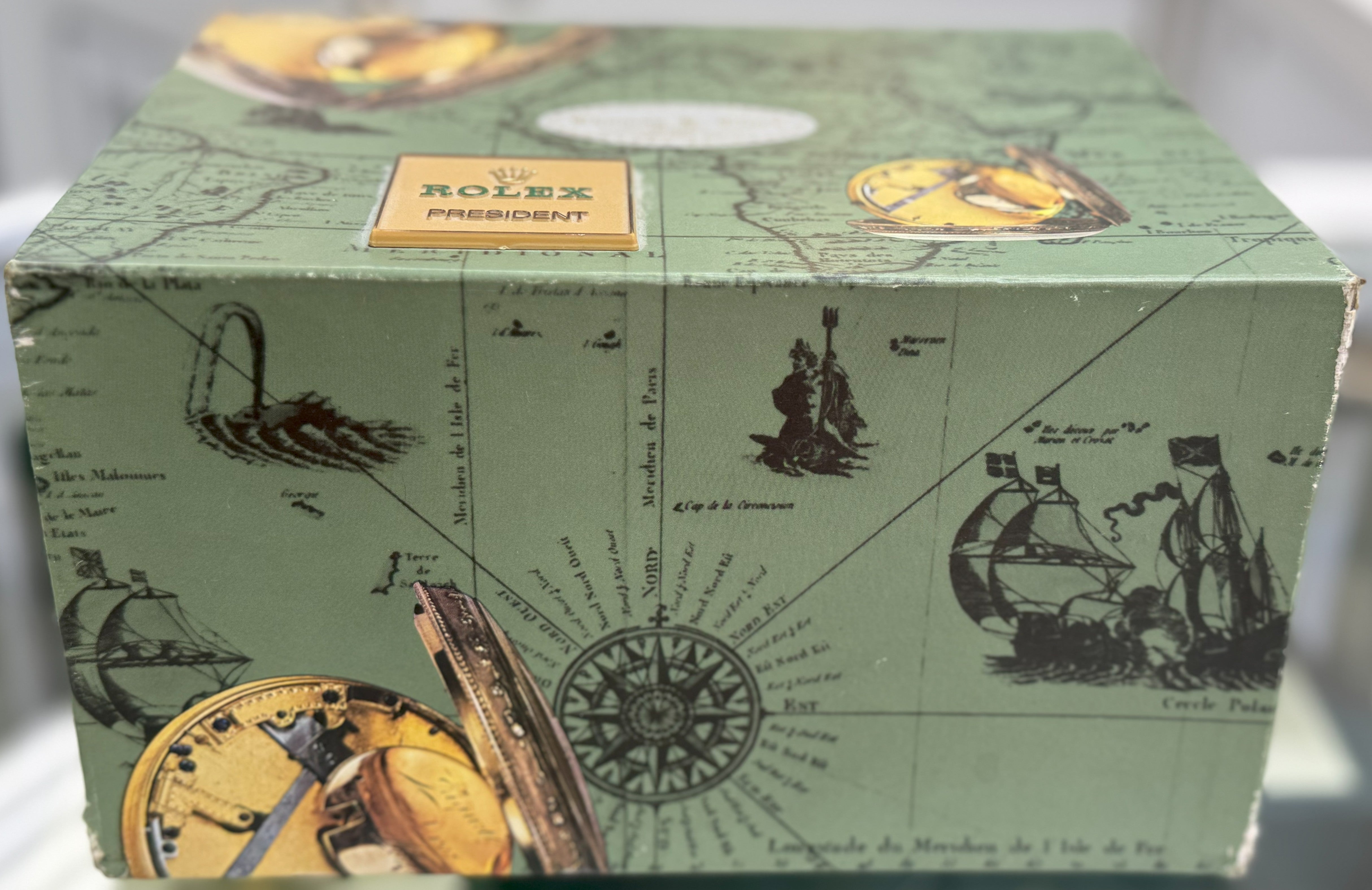 ロレックス箱 VINTAGE ROLEX WATCH BOX MONTRES ROLEX S.A.GENEVE SUISSE 71.00.06 (Pre-