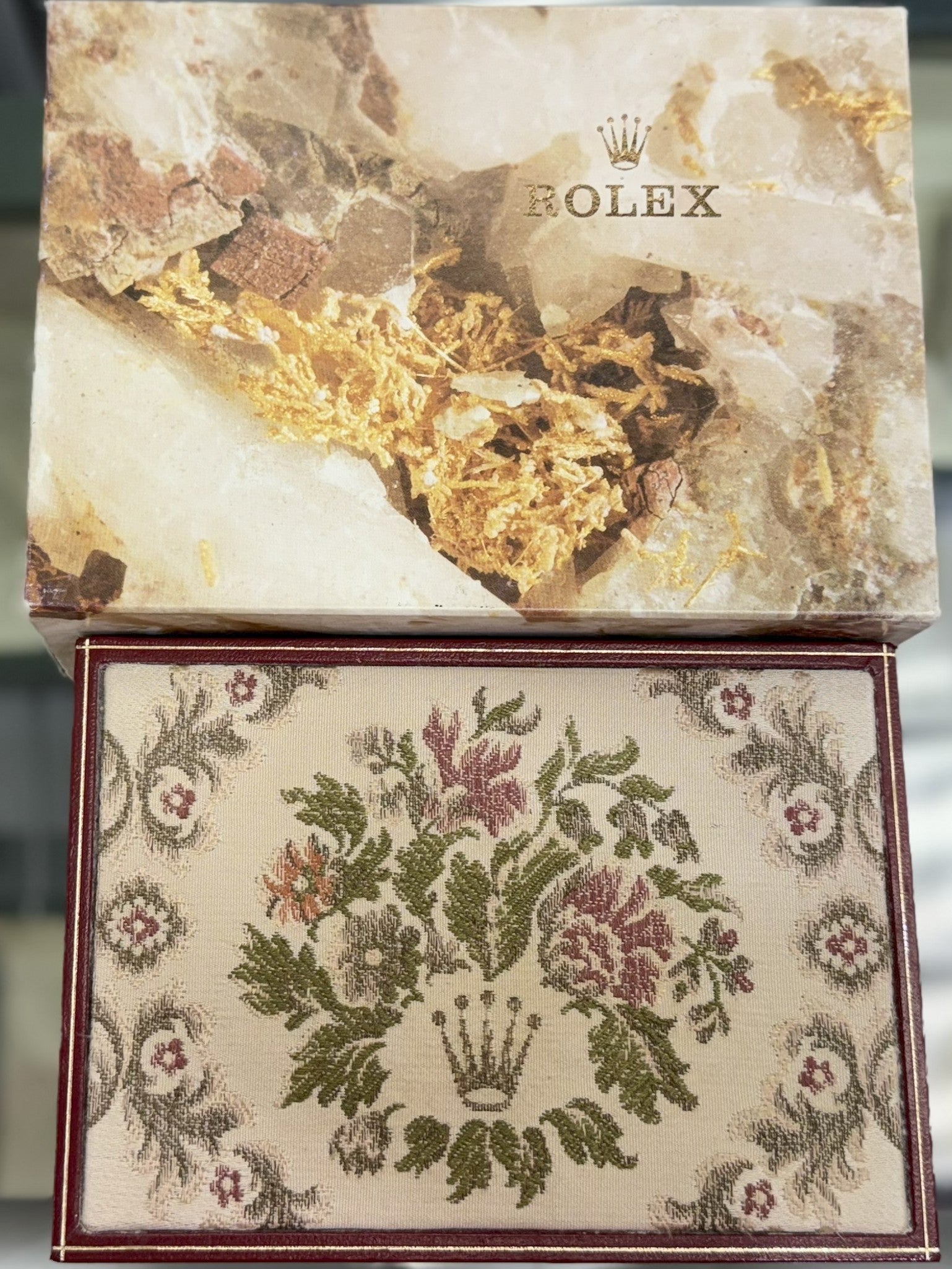 ROLEX Vintage Box 純正 SWISS 箱 1960年代 初期 VINTAGE ROLEX WATCH BOX MONTRES ROLEX S.A.-GENEVE SUISSE 60.01.2 (Pre-
