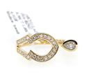 14K Yellow Gold 0.25CT/0.75CT Diamond Ladies Ring, 4.1gm, Size 7.5, S17172