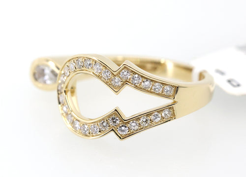 14K Yellow Gold 0.25CT/0.75CT Diamond Ladies Ring, 4.1gm, Size 7.5, S17172