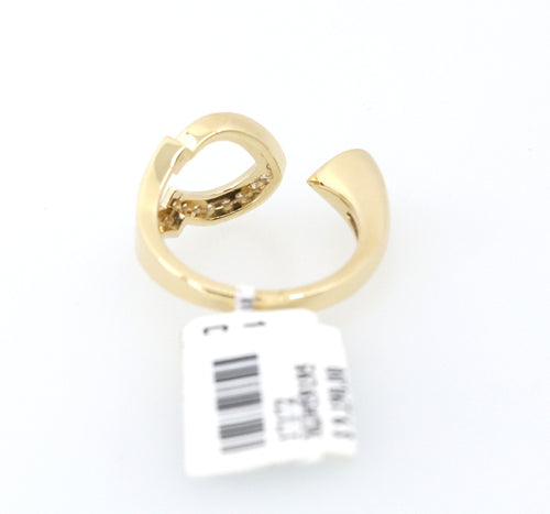 14K Yellow Gold 0.25CT/0.75CT Diamond Ladies Ring, 4.1gm, Size 7.5, S17172