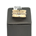 14k Yellow Gold Ladies 0.50 CT Diamond Ring, 6.2gm, Size 7.25, S108578