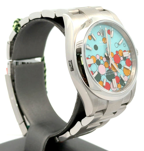 NEW 2025 Rolex Oyster Perpetual 36mm Celebration Dial Watch 126000, S108420