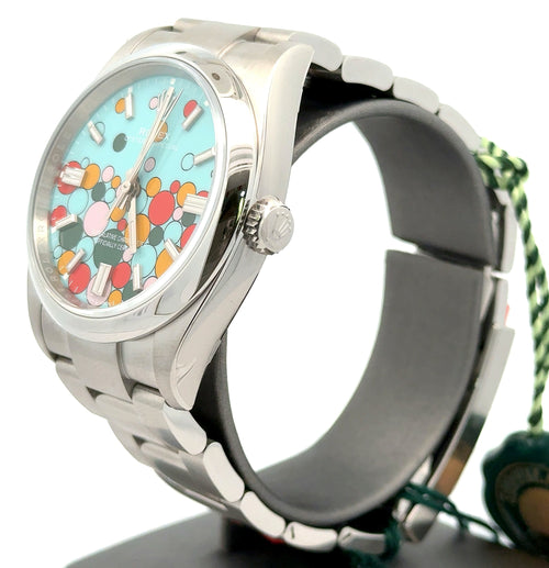NEW 2025 Rolex Oyster Perpetual 36mm Celebration Dial Watch 126000, S108420