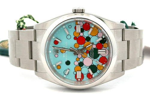 NEW 2025 Rolex Oyster Perpetual 36mm Celebration Dial Watch 126000, S108420