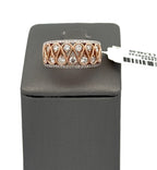 14K Rose Gold 1.25CT Diamond Ladies Ring, 6.6gm, Size 7, S16693