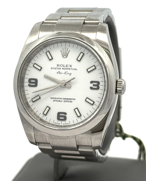 Pre-Owned Rolex Air-King 34mm 114200 Watch, S15819