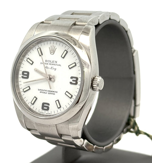 Pre-Owned Rolex Air-King 34mm 114200 Watch, S15819