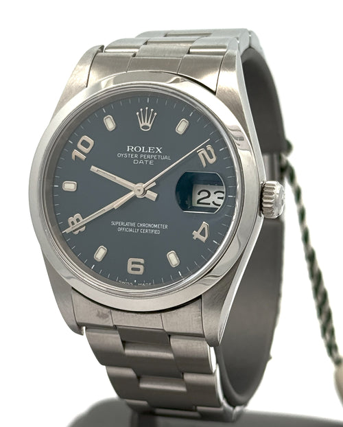 Pre-Owned Rolex Oyster Perpetual Date 34mm 15200 Watch, S108476